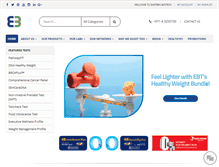 Tablet Screenshot of easternbiotech.com